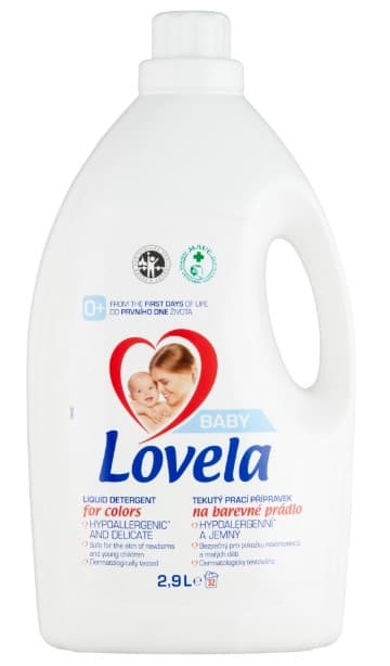 Lovela Baby Hypoallergenic Laundry Washing Liquid Color 2.9 l
