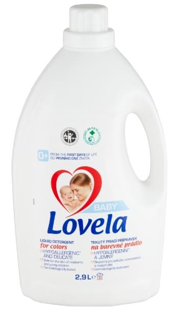 Lovela Baby Hypoallergenic Laundry Washing Liquid Color 2.9 l