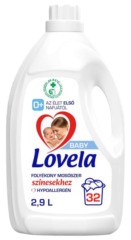 Lovela Baby Hypoallergenic Laundry Washing Liquid Color 2.9 l