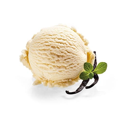Madagascar bourbon vanilla ice cream