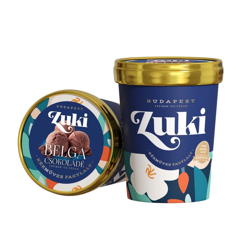 Belgian chocolate ice cream