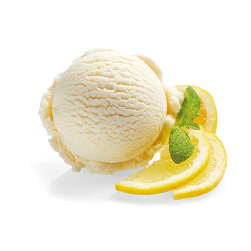 Amalfi lemon sorbet ice cream