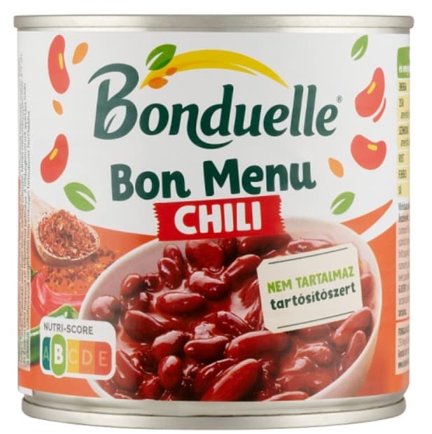 Bonduelle Bon Menu Chili vörösbab csípős mexikói mártásban (430 g)