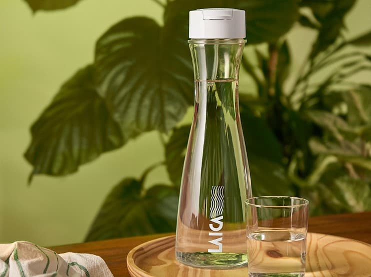 LAICA Glass filter bottle GlaSSmart™