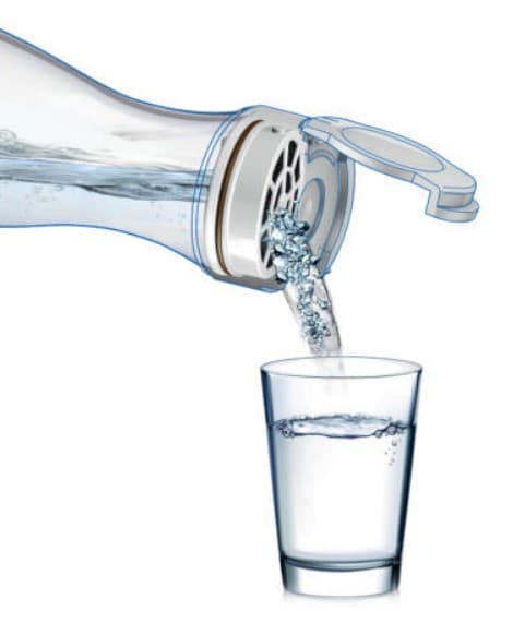 LAICA Glass filter bottle GlaSSmart™