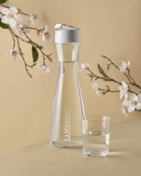 LAICA Glass filter bottle GlaSSmart™