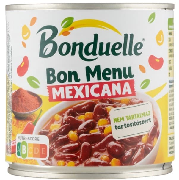 Bonduelle Bon Menu Mexicana with red bean corn in a light Mexican sauce