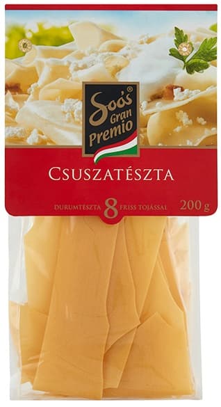 Soós Gran Premio (Durum Wheat, with 8 Eggs) Broad Noodle