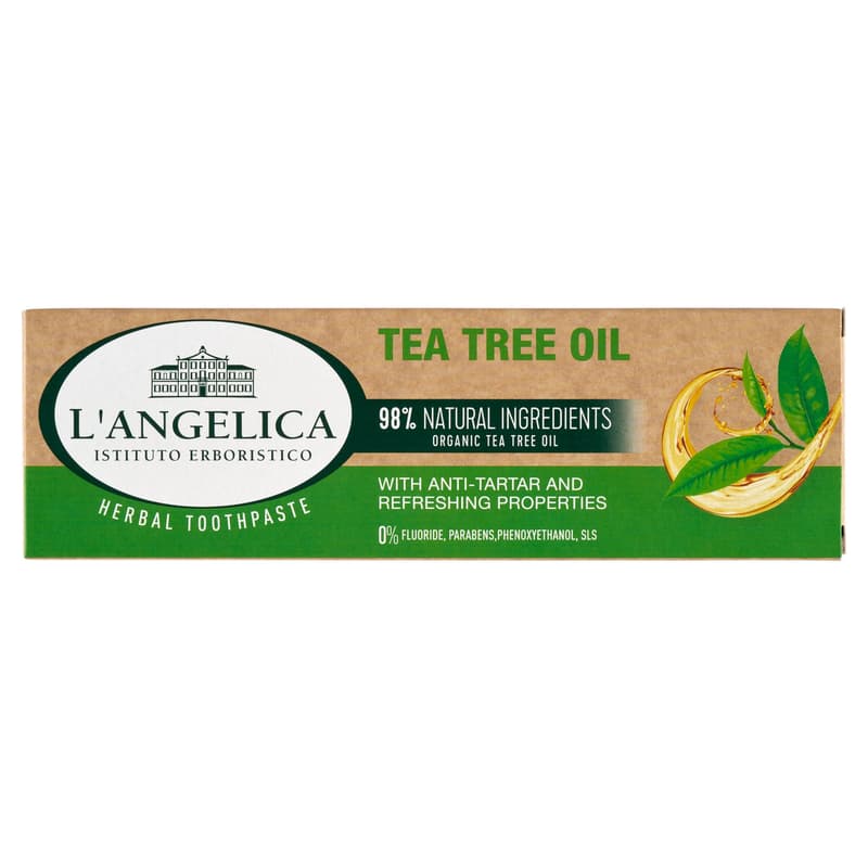 L'Angelica herbal toothpaste tea tree oil