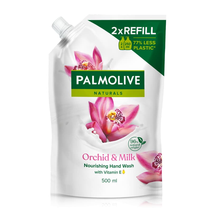 Palmolive Naturals Milk & Orchid Liquid Soap Refill