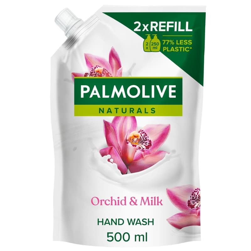 Palmolive Naturals Milk & Orchid Liquid Soap Refill