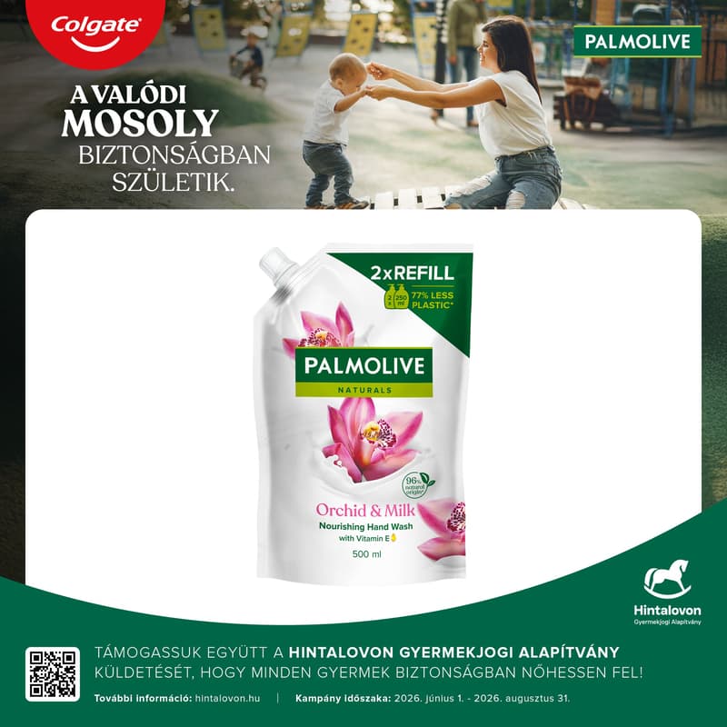 Palmolive Naturals Milk & Orchid Liquid Soap Refill