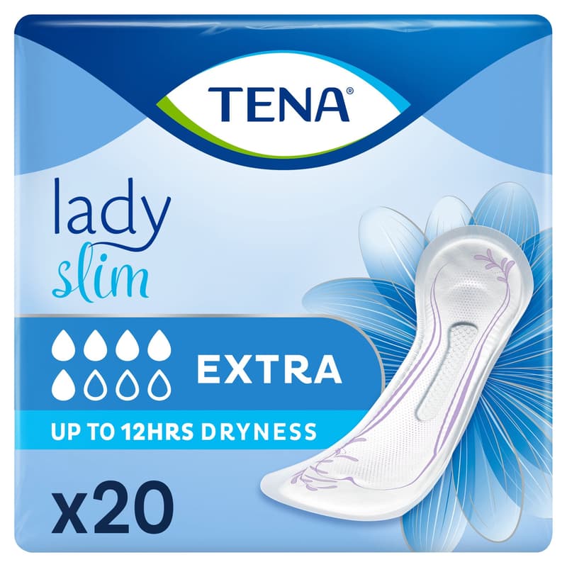 Tena Lady Slim Extra pad for moderate incontinence
