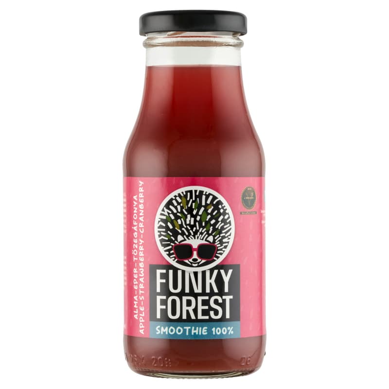 Funky Forest® Berry Bear - apple-strawberry-cranberry smoothie