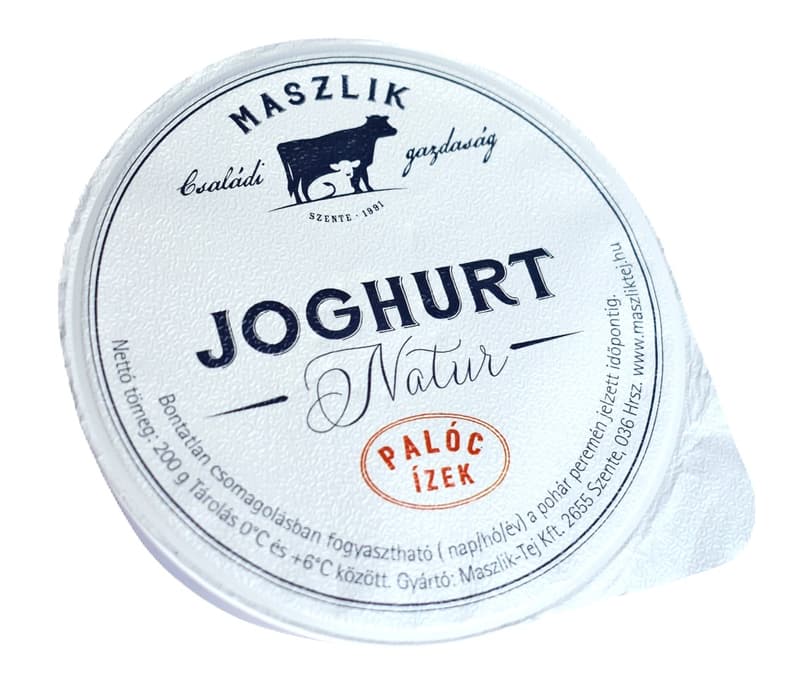 Maszlik Élőflórás natúr joghurt