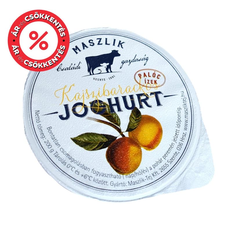 Maszlik Apricot Yoghurt