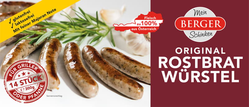 Berger Bajor fehér mini grillkolbász