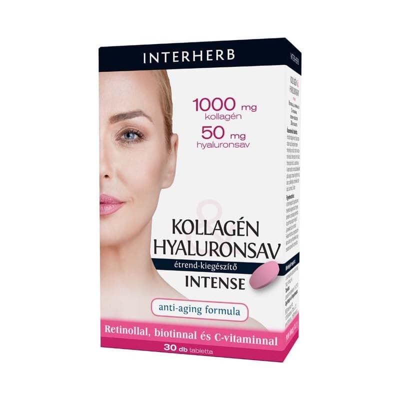 Interherb Collagen & Hyaluronic Acid Intense tablets 30x