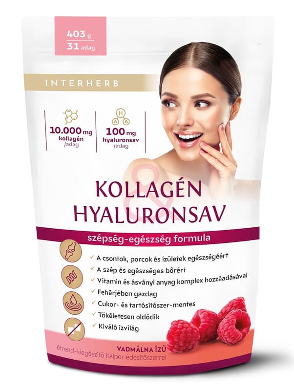 Interherb Collagen drink powder Wild Raspberry flavour