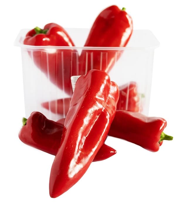 Hazai kápia paprika Zentai Ákos termelőtől Szentesről, csomagolt