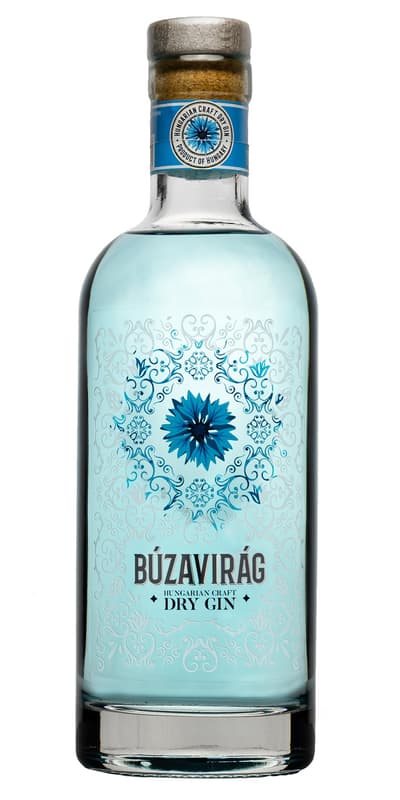 Búzavirág kézműves gin (alkoholtartalom: 40%)