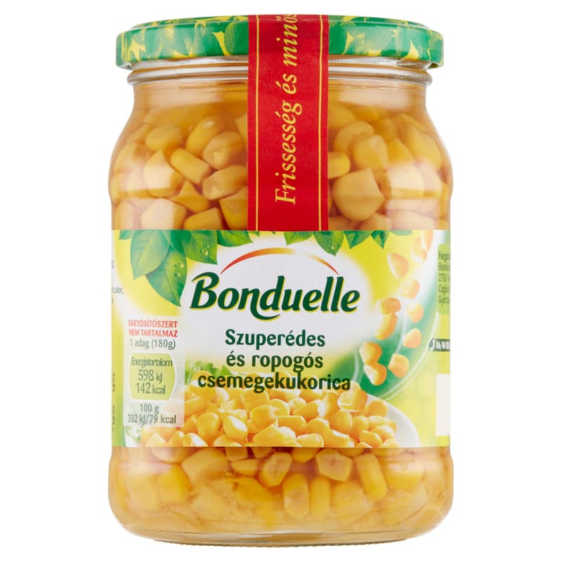Bonduelle szuperédes és ropogós csemegekukorica (530 g)