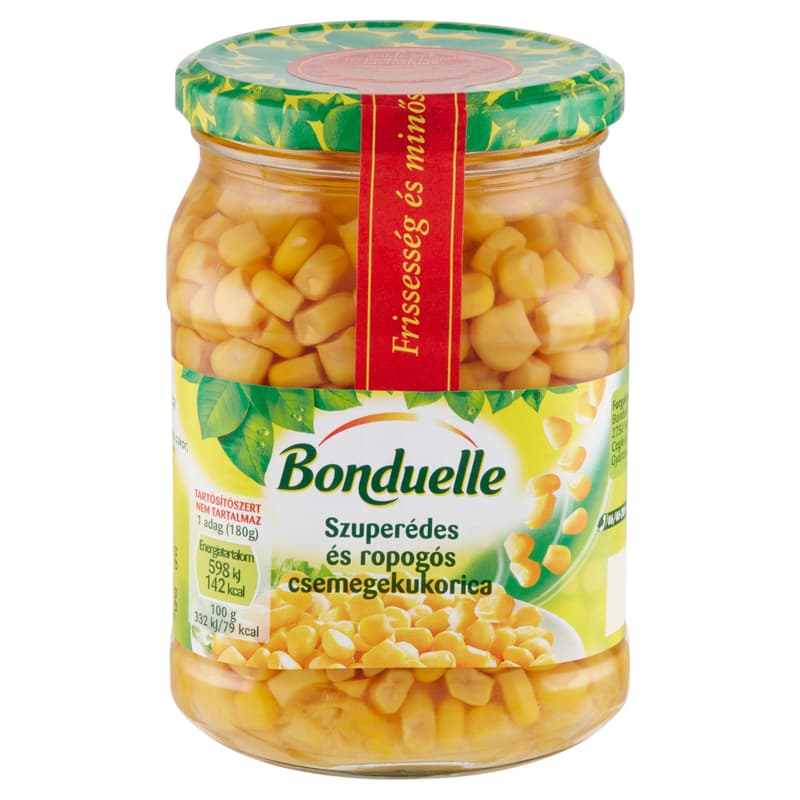 Bonduelle szuperédes és ropogós csemegekukorica (530 g)