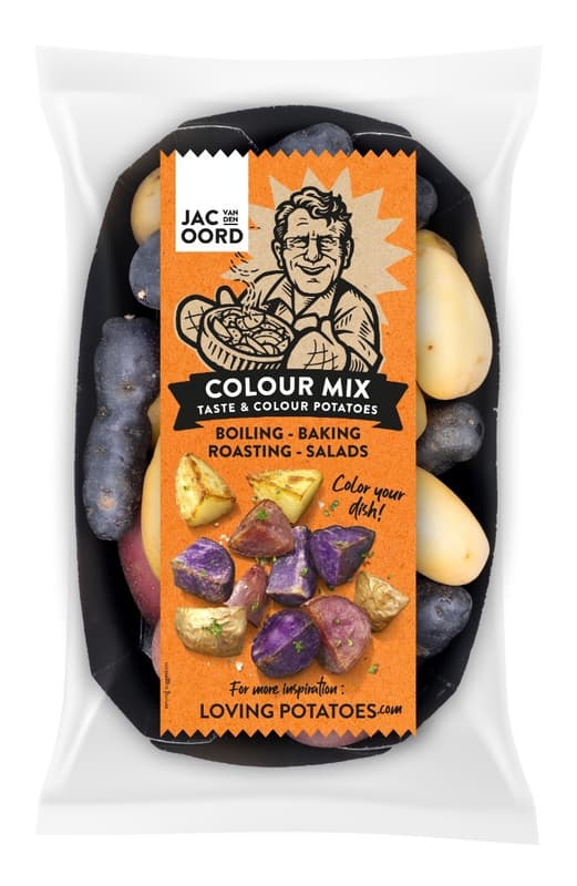 Potatoes Colour Mix (Jac's potatoes), package