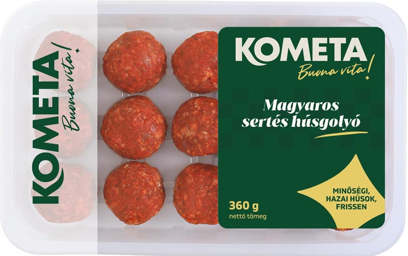 KOMETA magyaros sertés húsgolyó