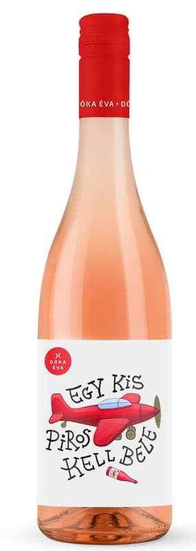 Dóka Éva pincészete Egy kis piros kell bele Rosé