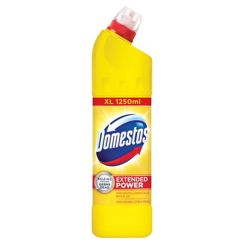Domestos Extended Power Citrus Fresh thick disinfectant cleaner 1250 ml