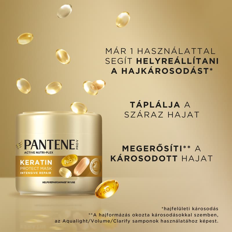 Pantene Pro-V Intensive Repair Keratinos Pakolás