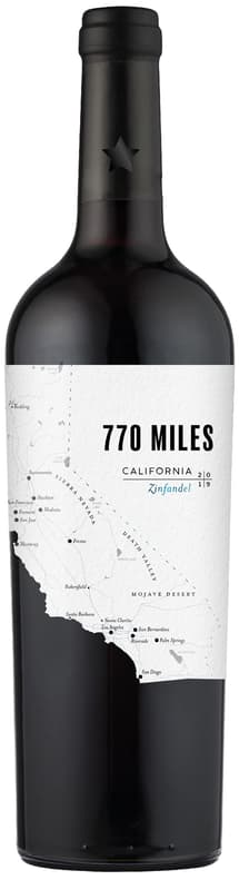 770 Miles Zinfandel Rouge from California, vörös