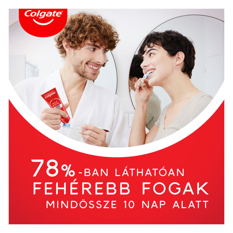Colgate Max White Ultra Active Foam fogfehérítő fogkrém