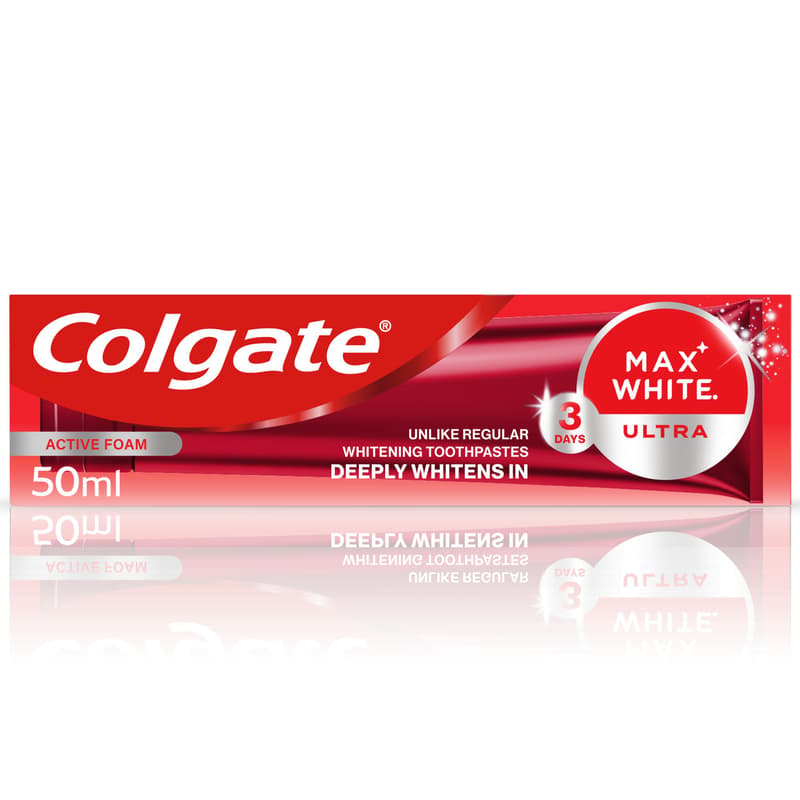Colgate Max White Ultra Active Foam fogfehérítő fogkrém
