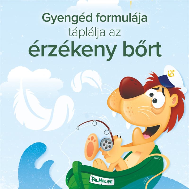 Palmolive Kids gyerek tusfürdő pumpás