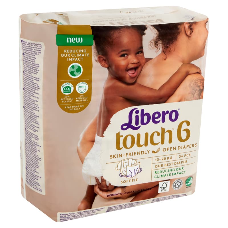 Libero Touch Nadrágpelenka 13-20 kg (6-os méret)