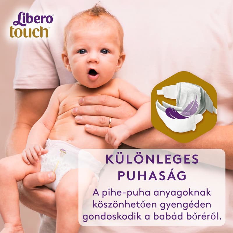 Libero Touch Nadrágpelenka 13-20 kg (6-os méret)