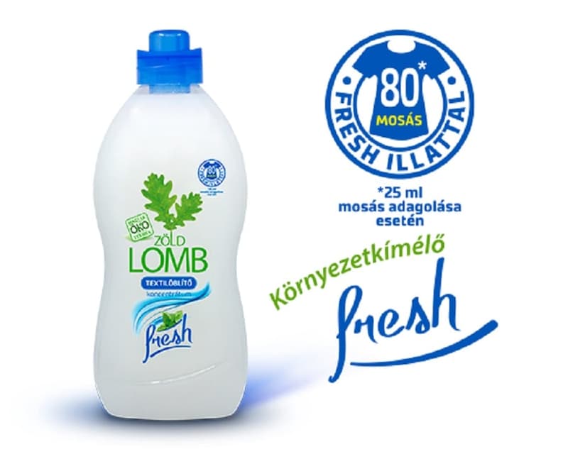 Zöldlomb ÖKO Fresh Fabric Softener concentrate