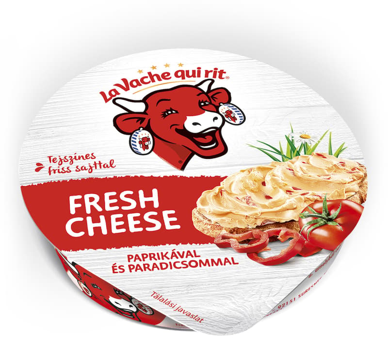 La Vache Qui Rit Fresh Cheese with Paprika