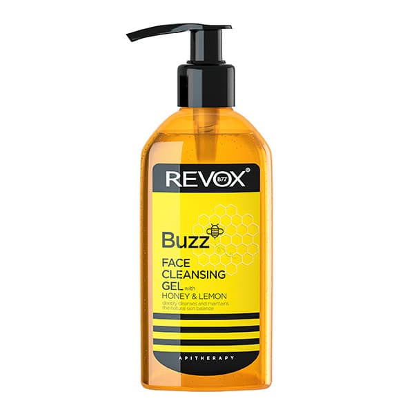 Revox Buzz facial cleansing gel with honey and lemon 180ml