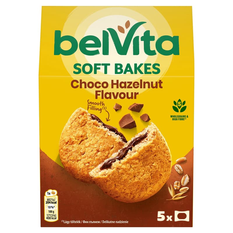 Belvita Sotft Bakes Choco Hazelnut Flavour Biscuit