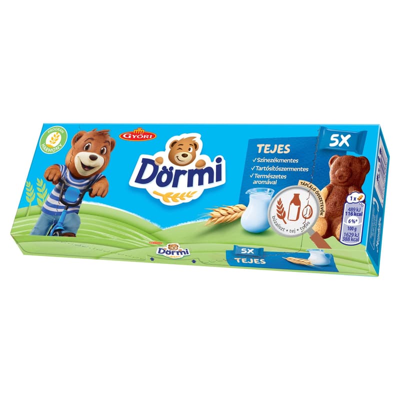 Dörmi Soft Sponge Cake Filled with Milk Cream, Multipack