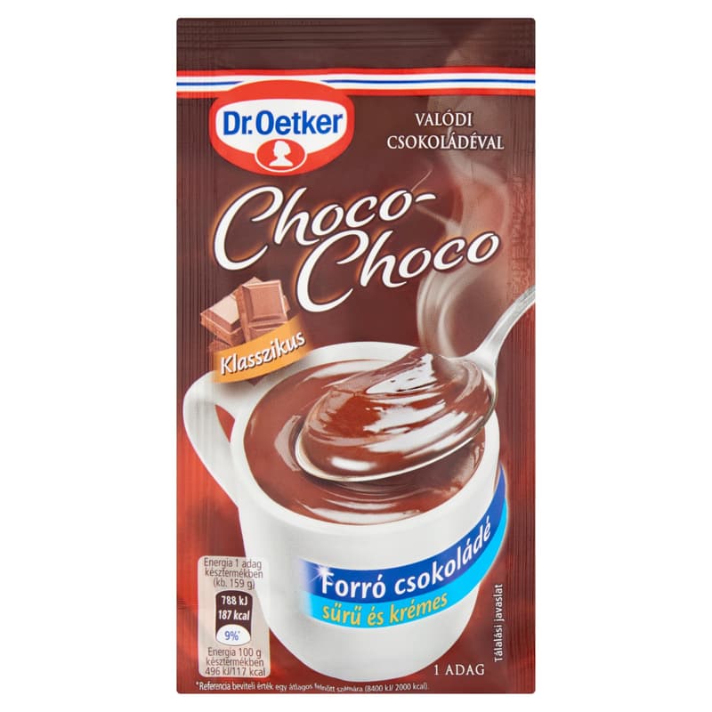 Dr. Oetker Choco-Choco Classic Hot Chocolate Drink Powder 34 g
