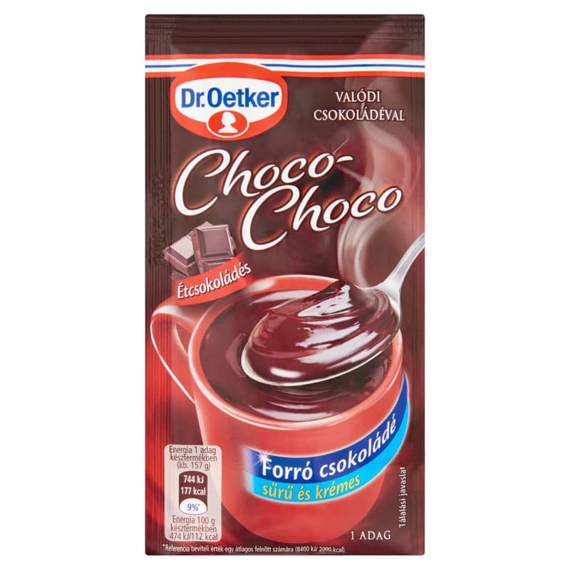 Dr. Oetker Choco-Choco Hot Chocolate Drink Powder with Dark Chocolate 32 g
