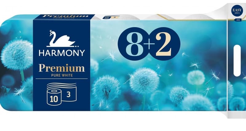 Harmony Toilet paper Premium 8 + 2