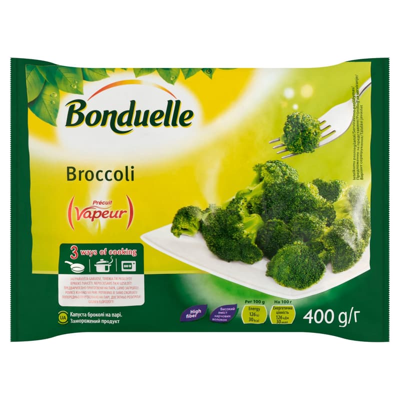 Bonduelle quick-frozen broccoli
