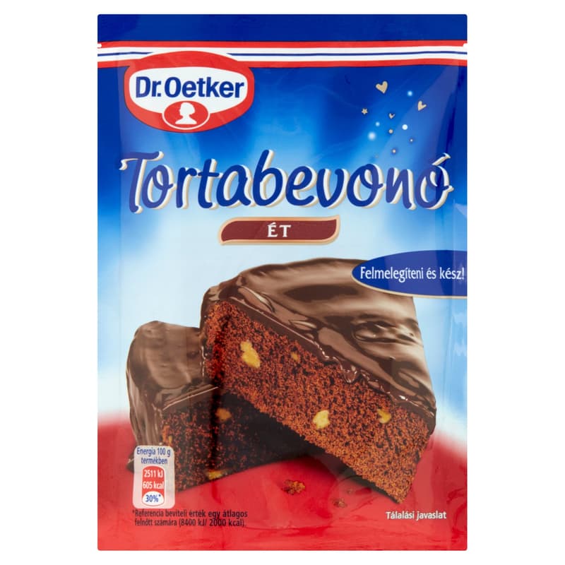 Dr. Oetker Dark Chocolate Cake Coating 100 g