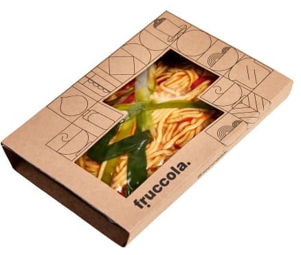 Fruccola Vegan Asian Vegetable Meat Pasta 350g