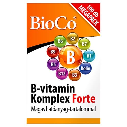 BioCo Vitamin B complex Forte tablets 100x